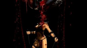 Mortal kombat 9 Скарлет Приёмы добивания (Фаталити, Бабалити)