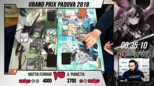 Feature Round 4 GP Padova Force of Will Alberto Pianetta Vs Mattia Ferrari