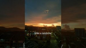 An Evening Rainbow ~ Original title "Pelangi Petang" by Sudirman Hj. Arshad