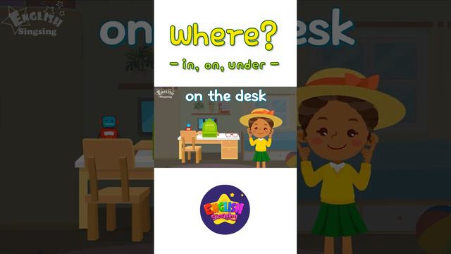 Kids vocabulary - Where_(in, on, under)