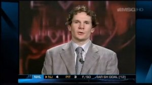 Patrik Elias on Hockey Night NY Live Interview Mar 8 2007