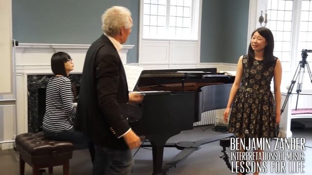 Schubert: Song "Du bist die Ruh” (Benjamin Zander - Interpretation Class) смотреть онлайн