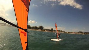 Schinias Windsurfing | Learning to gybe