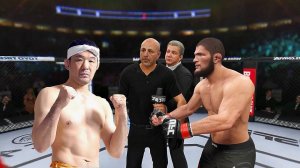 Казуши Сакураба против Хабиба Нурмагомедова (EA Sports UFC 4)