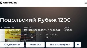 Подольский рубеж 1200