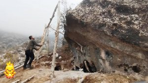 Легкая Конструкция Укрытия С Брезентовой Палаткой - Кемпинг выживание БУШКРАФТ