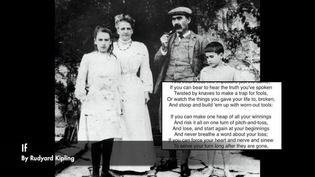 "If" by Rudyard Kipling смотреть онлайн
