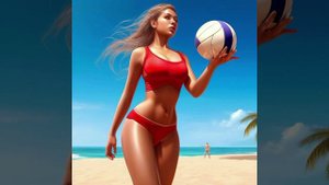 Voleyball vibe 🏐 🌴