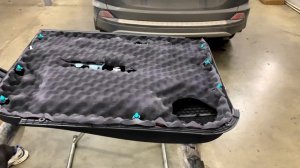 Cherry Tiggo 8 Шумоизоляция дверей и колесных арок.