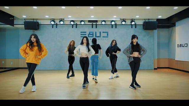 (G)I-DLE (여자)아이들) - Señorita dance practice mirrored