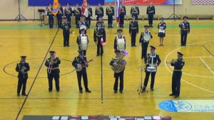 2018.02.22 - Плац-концерт. Военный оркестр Снежинского полка