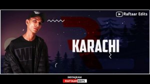 Karachi Chal - Talha Anjum | Talha Yunus | Urdu Rap Status | Whatsapp Status Video | Young Stunner