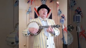 Derek Herbert -George Formby Tribute-sings The Bowler Hat song playing his ukulele banjo.