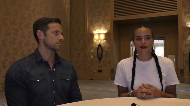 SDCC 2018:  Midnight, Texas - Dylan Bruce, Parisa Fitz-Henley