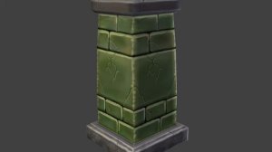 Texture Map Pillar