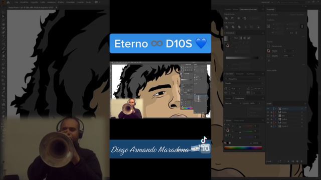 For Diego Armando Maradona ♾️💙🔟🇦🇷
