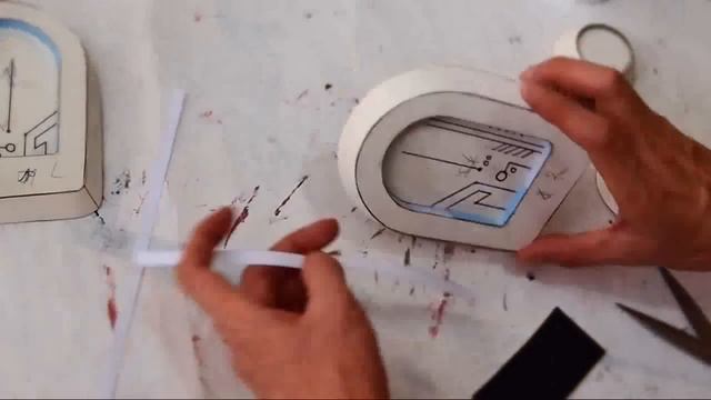 #62: Guy-Manuel (Daft Punk) Helmet Part 1 - Cardboard (free PDF) | How To | Dali DIY смотреть онлайн