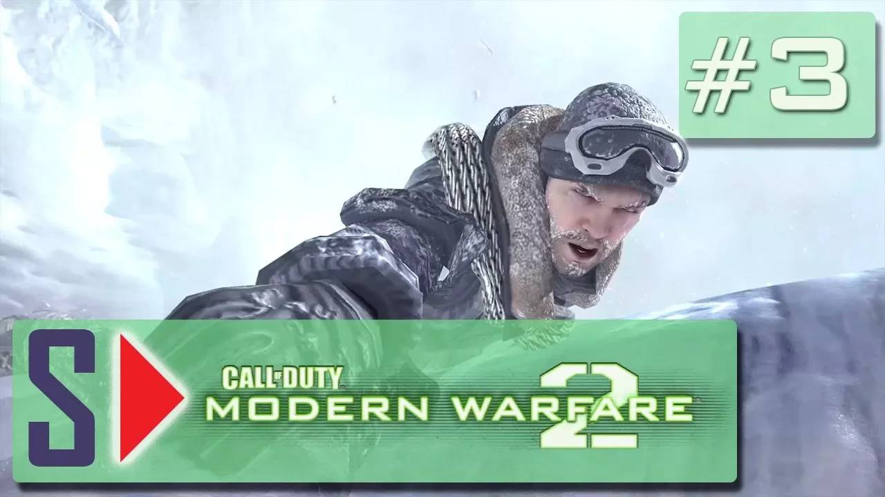 Call of Duty Modern Warfare 2 (сложность ＂Ветеран＂) - #3 Скалолаз