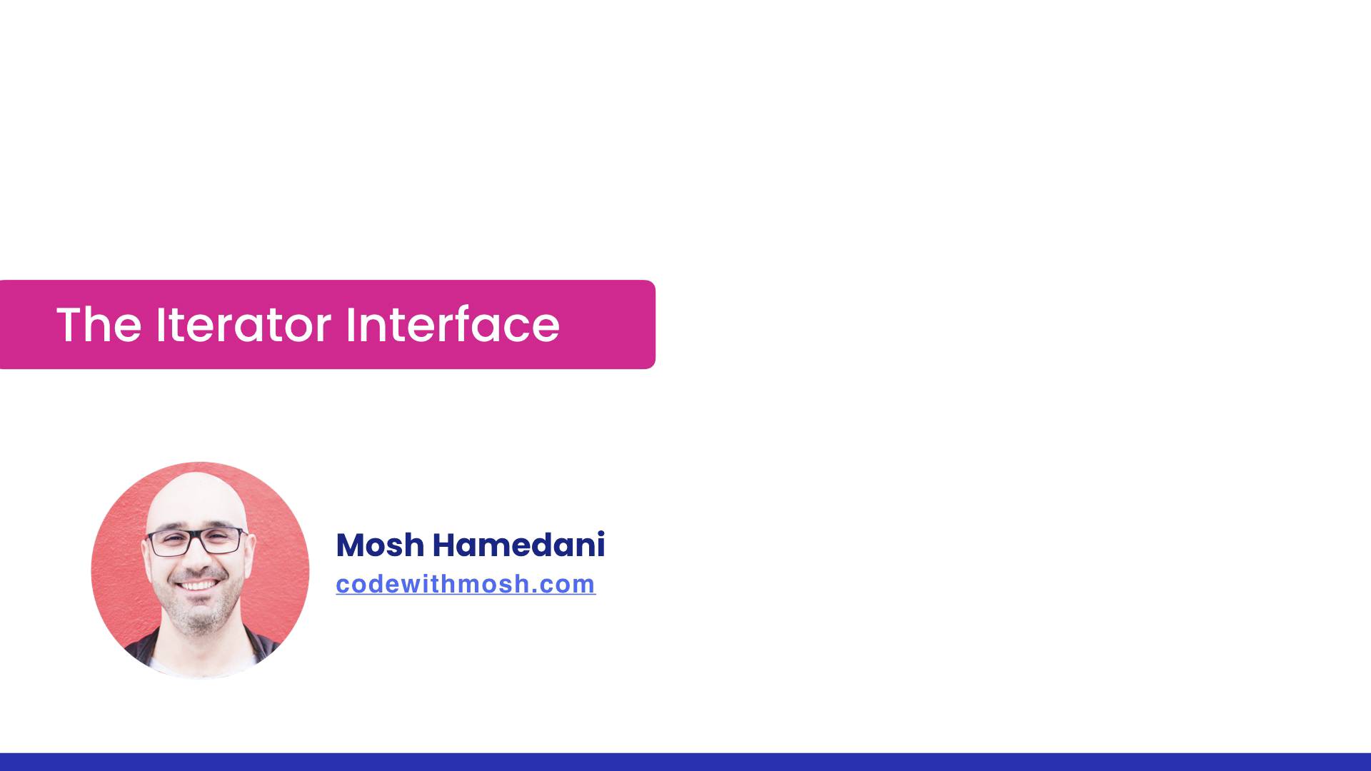 32- The Iterator Interface смотреть онлайн