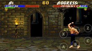 Ultimate Mortal Kombat Trilogy (Sega) Smoke / MK3 / Gameplay