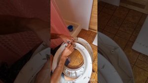 Стиральная машина Vestel WM 634 T, ошибка устройства блокировки люка, меняем замок на дверце (люке).