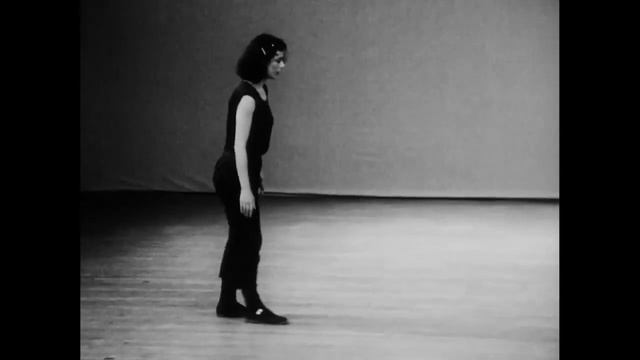 Yvonne Rainer Trio A The Mind Is a Muscle, Part I, 1966 смотреть онлайн