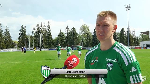 Pärnu JK Vaprus - Tallinna FCI Levadia l 0:4 l Premium liiga 13. voor l 2021 | Peetsoni intervjuu смотреть онлайн