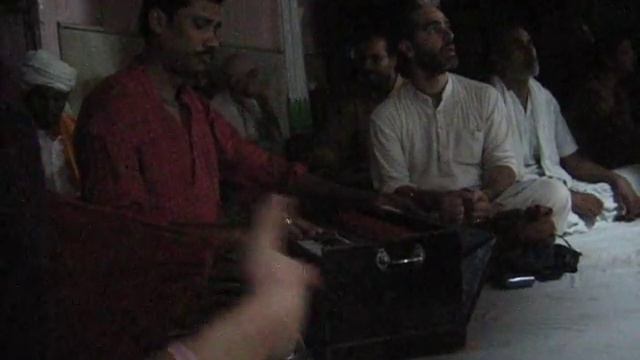 Kartik 2008 at Radharaman temple with Sri Tarun Krishna Das