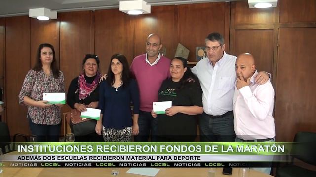 Instituciones recibieron fondos de la Maratón, Alberto Martino, Sergio Castellari, Marcela Charavig смотреть онлайн