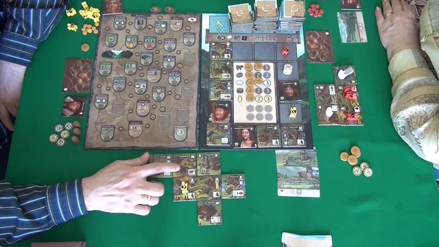 352 Глен-Мор II. Хроники - играем в настольную игру. Glen More II Chronicles board game. смотреть онлайн