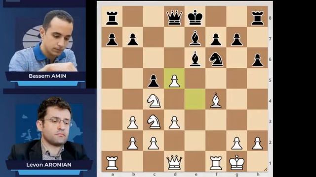 Levon Aronian Stuns Bassem Amin | ARM vs EGY смотреть онлайн
