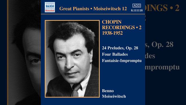 24 Preludes, Op. 28: Prelude No. 1 in C Major, Op. 28, No. 1