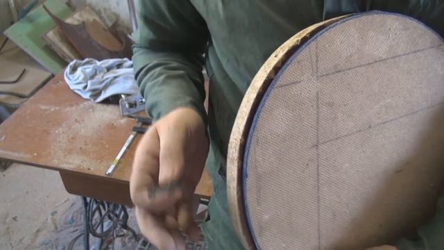 Выпиливаем заготовку по шаблону. Подставка для цветов часть - 3