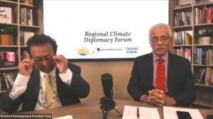 Regional Climate Diplomacy Forum 2022 | Anote Tong & Tommy E. Remengesau Jr.
