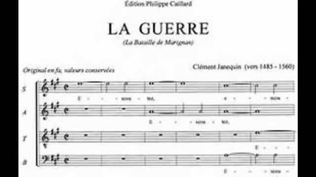 French Renaissance music - Clément Janequin (1485-1558) смотреть онлайн