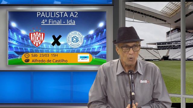 PAULISTA A2 4ª FINAL IDA - Juninho Fonseca de Olho no Lance смотреть онлайн