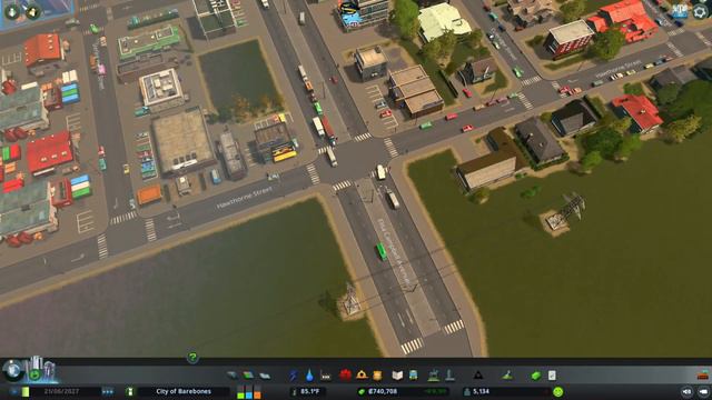 FIRST PARK, TRANSIT and More Residential! - Cities: Skylines (#2)