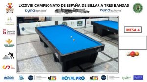 LXXXVIII CAMPEONATO DE ESPAÑA GRANADA Mesa 4. Previa 1 Jose Luis Barragán vs  Javier Nogales