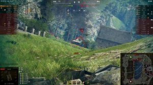 [Fermani wot] Kampfpanzer 07 P(E) Легендарная битва за ущелье! Потерял в начале хп но потом включил