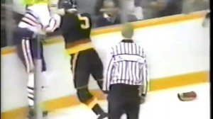 Marty McSorley vs Garth Butcher NHL Oct 24/87