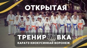 Открытая тренировка Каратэ Киокусинкай Воронеж // Доджо Мезенцева Ивана