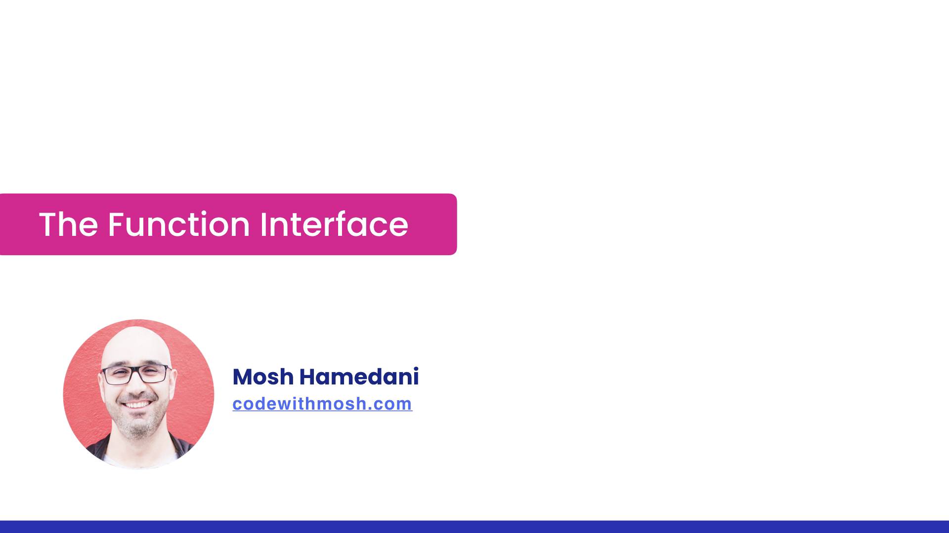 52- The Function Interface смотреть онлайн