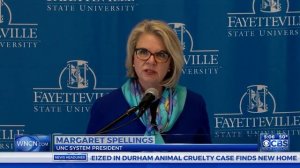 Margaret Spellings visits Fayetteville State University