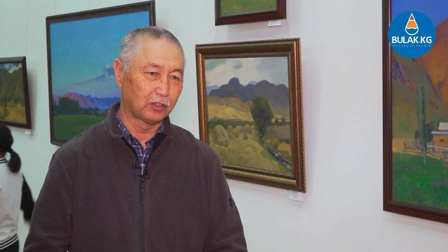 Гапар Айтиев музейинде Талас сүрөтчүлөрүнүн көргөзмөсү өттү смотреть онлайн