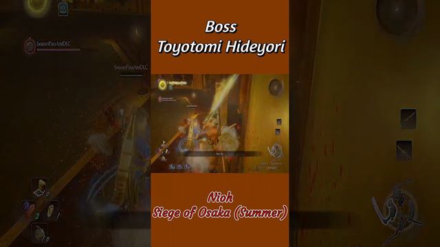 Toyotomi Hideyori | Bossfight #niohdlc #SiegeOfOsaka