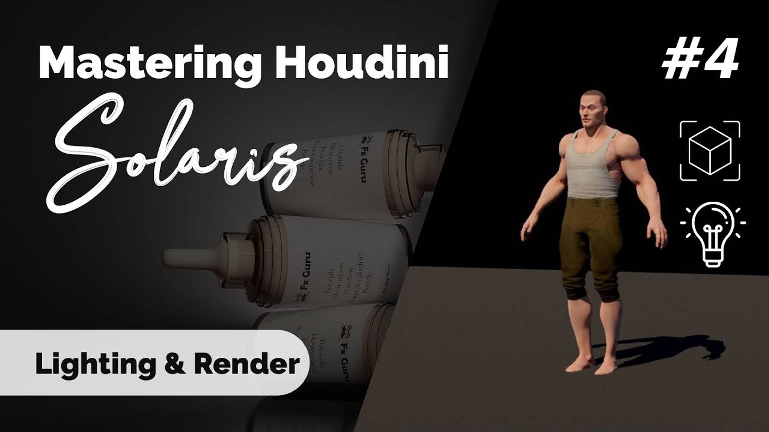 Mastering Houdini Solaris  Part 4  Lighting and Rendering
Часть 4 - Освещение и рендеринг