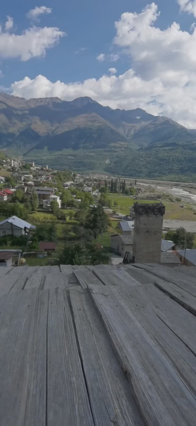 Сванские башни, Местия, Сванетия, Грузия