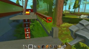 СПРЫГИВАЕМ С ВЫСОКОЙ ЛЕСТНИЦЫ В ВОЗДУХЕ! КАК ДОЙТИ ЖИВЫМ ДО ЗЕМЛИ В СКРАП МЕХАНИК! (Scrap Mechanic)