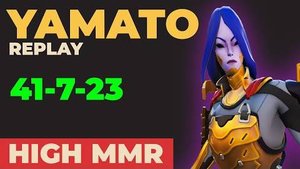 Повтор игры Deadlock YAMATO с высоким MMR - 107 ТЫСЯЧ УРОНА от ИГРОКА! #1 (0,1% лучших)
