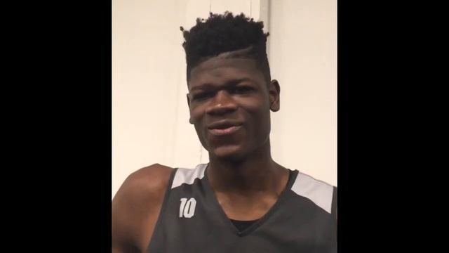 Mohamed Bamba at the Jordan Brand Classic смотреть онлайн